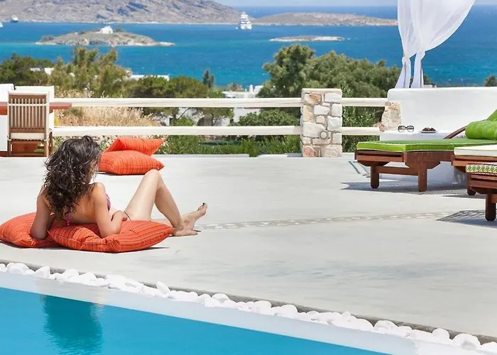 Villa Luxury Paros 1 Bedroom Divine Sea Wonderful Sea Views & Great *